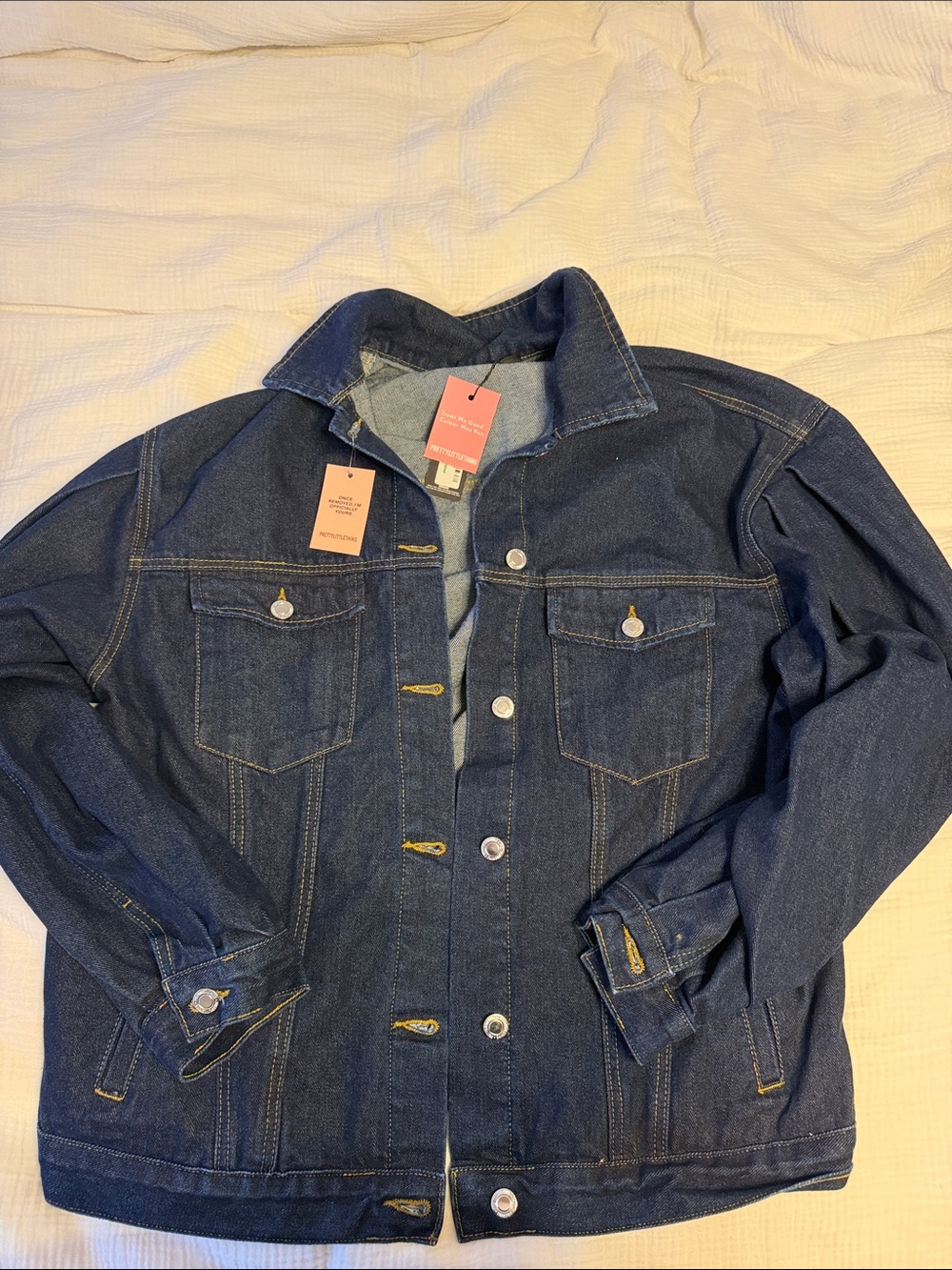 PrettyLittleThing Indigo Denim Jacket